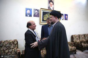 دیدار جمعی از حقوقدانان کشور پاکستان با آیت الله سید حسن خمینی
