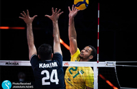 تیم ملی والیبال ایران - لیگ ملت های والیبال 2021- والیبال ایران و برزیل