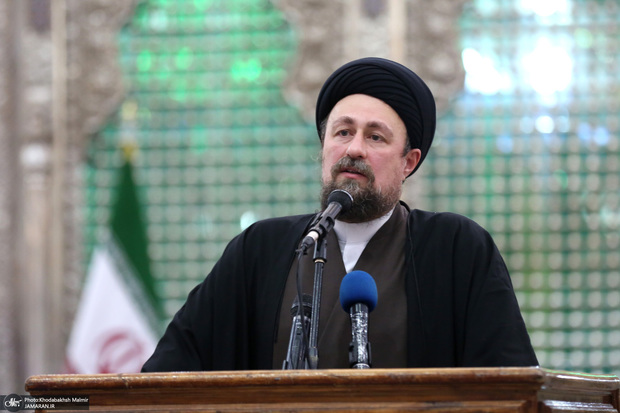 سخنان کامل سید حسن خمینی در مراسم تجدیدمیثاق فرماندهان و کارکنان نیروهای مسلح با آرمان‌های امام (س)