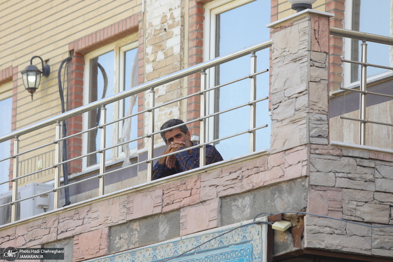 دسته عزاداری شهادت امام عسکری (ع) با حضور آیت‌الله العظمی وحید خراسانی