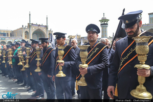 عزاداری خادمین کریمه اهل بیت در روز شهادت امام موسی کاظم(ع)