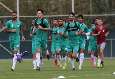 اعلام برنامه تمرین تیم ملی ایران پیش از دیدار با ازبکستان 
