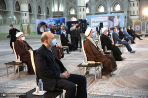 تجدید میثاق رئیس قوه قضاییه و مسئولان قضایی با آرمان‌های امام خمینی(س)