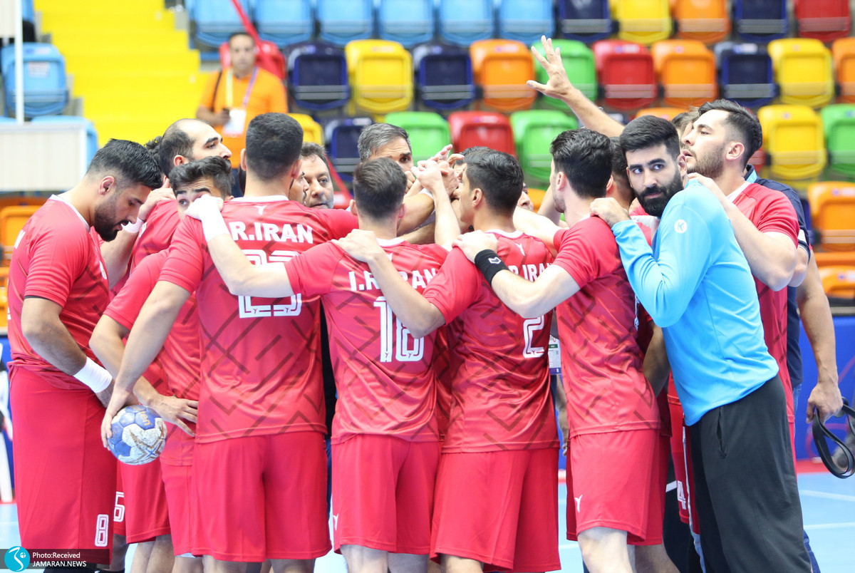 باخت مردان هندبال ایران در قهرمانی آسیا