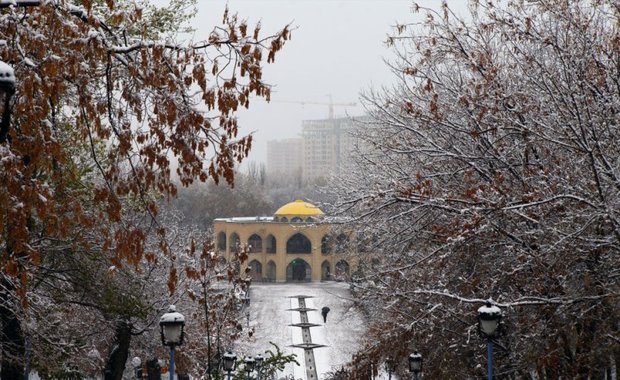 نخستین برف فراگیر زمستانی در آذربایجان شرقی