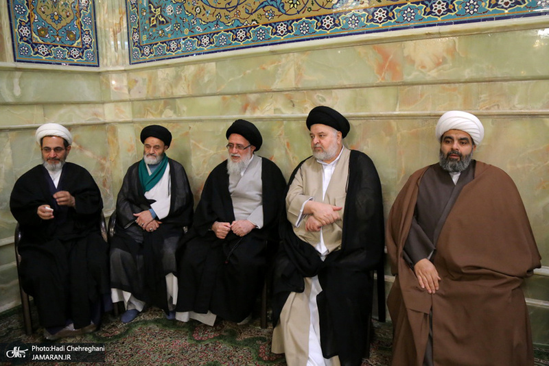 مراسم بزرگداشت آیت الله سیدجعفر خوانساری(ره) با حضور سید حسن خمینی