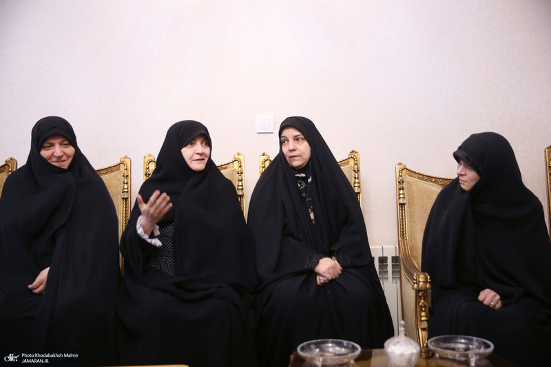 حضور سیدحسن خمینی در منزل شهید باقری