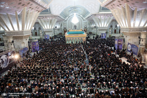 مراسم شب بیست و یکم ماه رمضان در حرم مطهر امام خمینی (س) 1