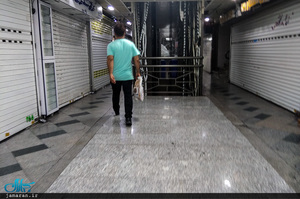 تعطیلی تعدادی از مغازه های پاساژ علاء الدین در اعتراض به نابسامانی وضعیت ارز 