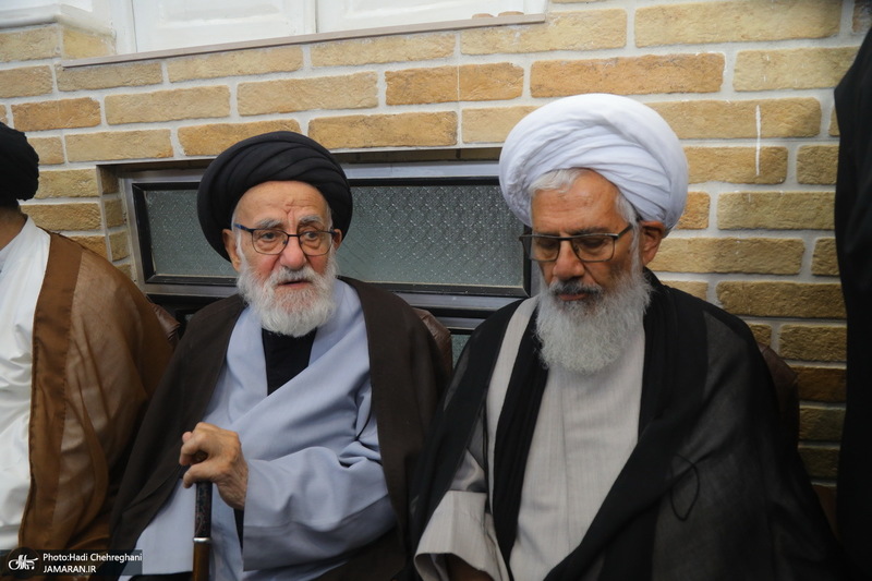 مراسم وداع با آیت الله العظمی شبیری زنجانی (ره)