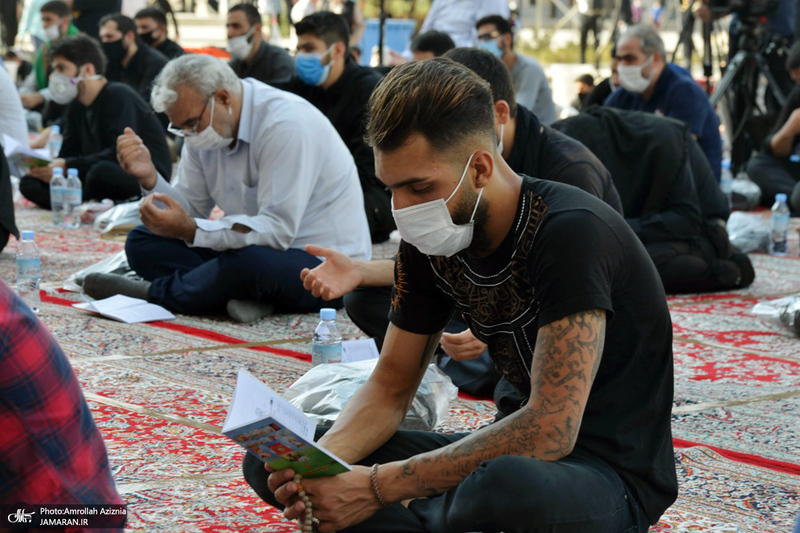 مراسم دعای عرفه در حرم مطهر امام خمینی(س)