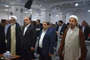 مراسم اختتامیه نمایشگاه قرآن کریم استان قم در مجتمع فرهنگی یادگار امام‎