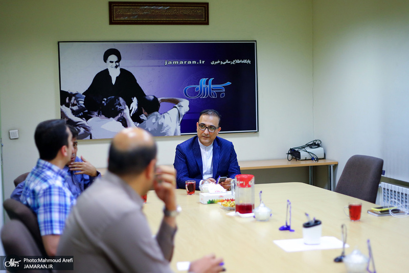 حضور رییس مرکز روابط عمومی و اطلاع رسانی وزارت ارتباطات در جماران
