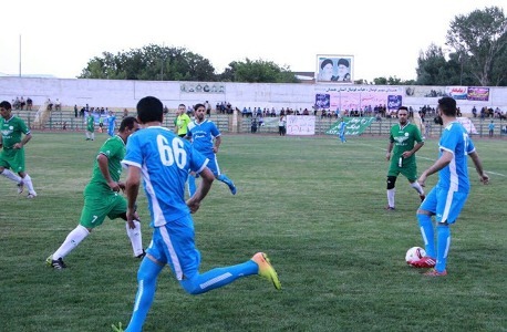 تساوی تیم های فوتبال رسانه ورزش همدان و حامیان کودکان سرطانی