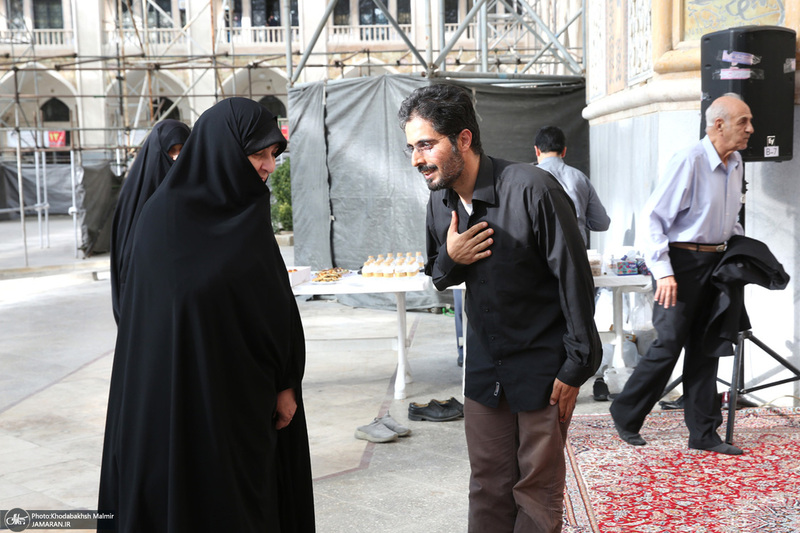 مراسم سالگرد در گذشت سید محمود دعایی در حرم مطهر امام خمینی (س)