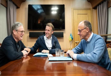 سفر بی‌سابقه رهبران اروپا به اوکراین