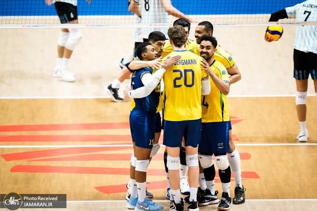 لیگ ملت های والیبال| صعود برزیل و ایتالیا به نیمه نهایی