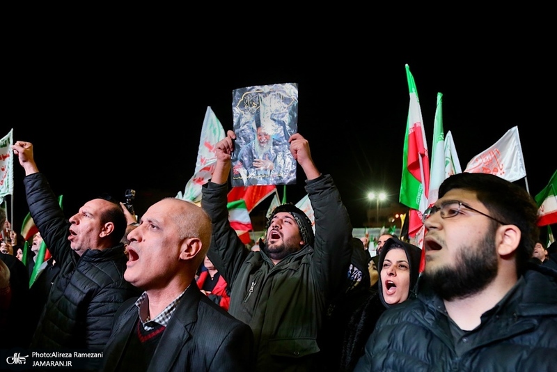 مراسم حمایت و قدردانی مردم ایران از همراهی مقاومت اسلامی یمن در نبرد با دشمن آمریکایی-صهیونی