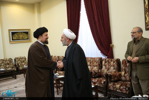 حاشیه تجدید میثاق رئیس قوه قضائیه و مسئولان عالی قضایی با آرمان‌های امام خمینی(س)