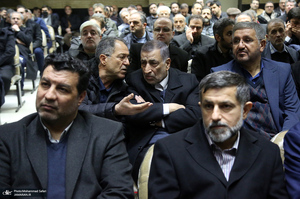 مراسم ترحیم مادر محمد شریعتمداری