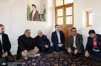 بازدید دکتر دارابی از بیت و زادگاه حضرت امام خمینی