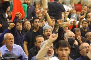 مراسم بزرگداشت رهبر شهید انقلاب در قم-۱