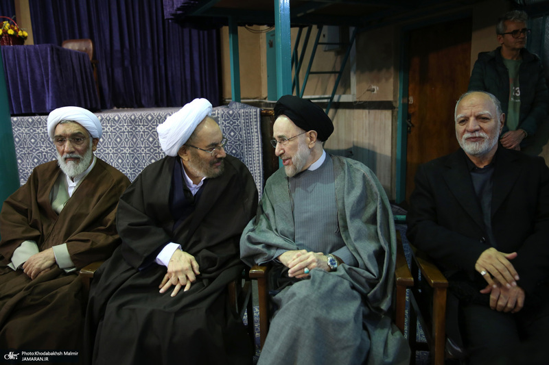 مراسم ختم مرحوم حجت الاسلام و المسلمین صالحی منش در حسینیه جماران