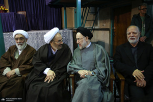 مراسم ختم مرحوم حجت الاسلام و المسلمین صالحی منش در حسینیه جماران