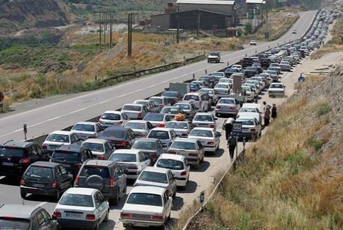 ترافیک پر حجم در مسیرهای منتهی به تهران