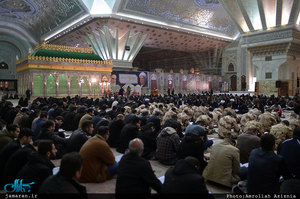 محفل انس با قرآن در حرم مطهر امام خمینی(س)