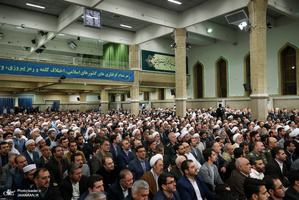 دیدار مسئولان نظام و میهمانان کنفرانس وحدت اسلامى‌ با رهبر معظم انقلاب