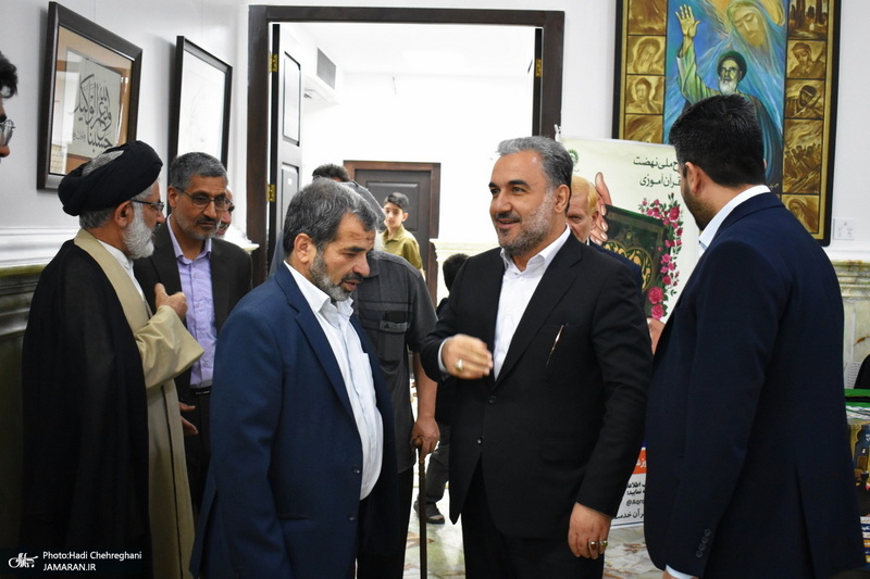 مراسم اختتامیه نمایشگاه قرآن کریم استان قم در مجتمع فرهنگی یادگار امام‎