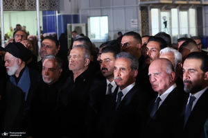استقبال رسمی از پیکر مطهر رهبر شهید در عراق