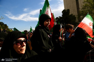 یادبود چهلمین روز شهادت مظلومانه دانش‌آموزان میناب در پی حملات وحشیانه صهیونی-آمریکایی
