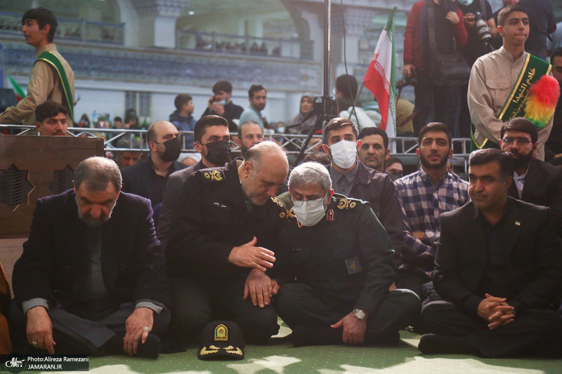 مراسم بزرگداشت شهید حاج قاسم سلیمانی در مصلی امام خمینی (ره)