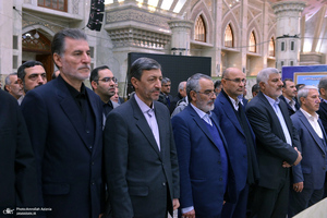 تجدید میثاق رئیس، معاونان و کارکنان ستاد فرمان اجرایی حضرت امام با آرمان های بنیانگذار جمهوری اسلامی