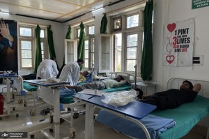 نذر خون به مناسبت تاسوعای حسینی در کشمیر هند