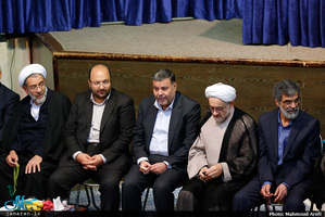 مراسم جشن نیمه شعبان در حسینیه جماران-1