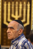 مراسم ادای احترام جامعه کلیمیان به مقام شامخ حضرت امام خمینی (س)