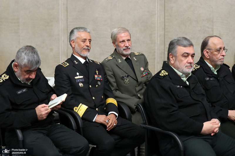 دیدار مسئولان نظام با رهبر معظم انقلاب