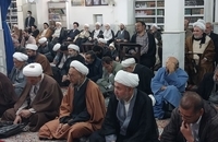 مجلس عزاداری به مناسبت ایّام شهادت حضرت فاطمه زهرا (س) در دفتر آیت الله العظمی صانعی (7)