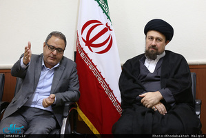 دیدار جمعی از آزادگان با سید حسن خمینی 