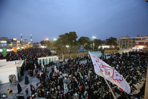 مراسم آغاز  سال 1401 در حرم کریمه اهل بیت (ع)‎