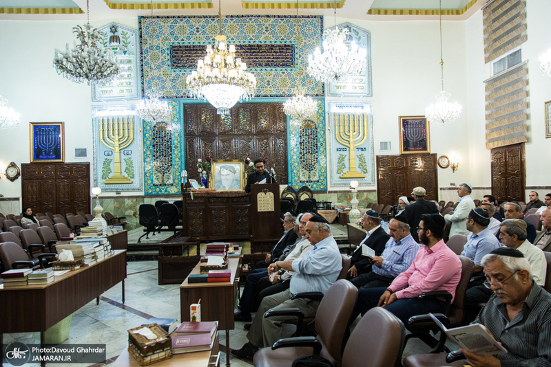 مراسم بزرگداشت امام(س) از سوی انجمن کلیمیان