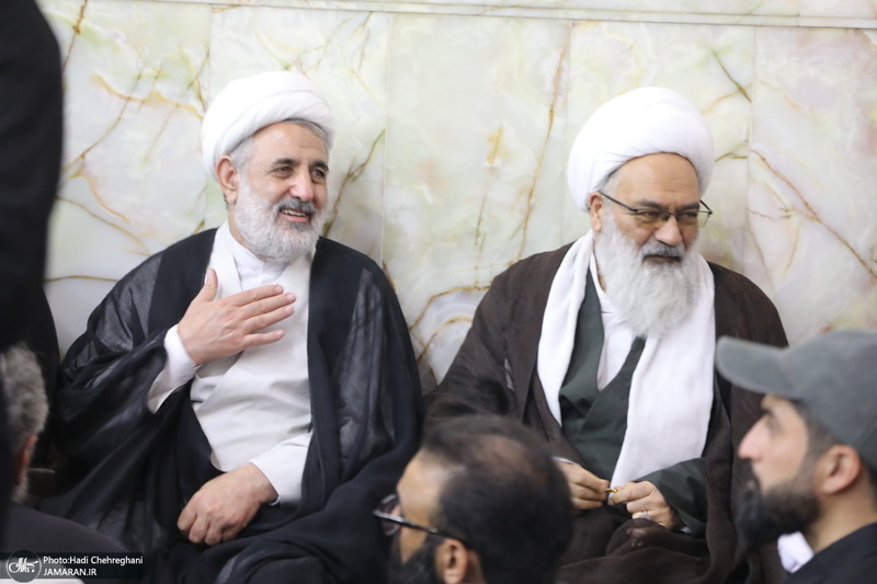 مراسم چهلم شهیدان لاریجانی در حرم مطهر حضرت معصومه (س)