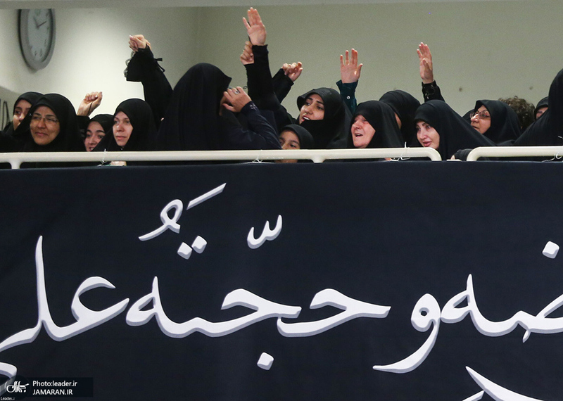 مراسم عزاداری شهادت امام رضا (ع) در حسینیه امام خمینی