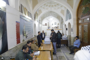 انتخابات 1402 در حرم مطهر حضرت معصومه (س)