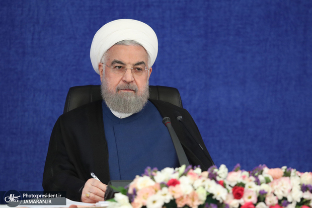 روحانی: اگر برای دریاچه ارومیه سرمایه گذاری نمی کردیم، حیات منطقه از بین می رفت