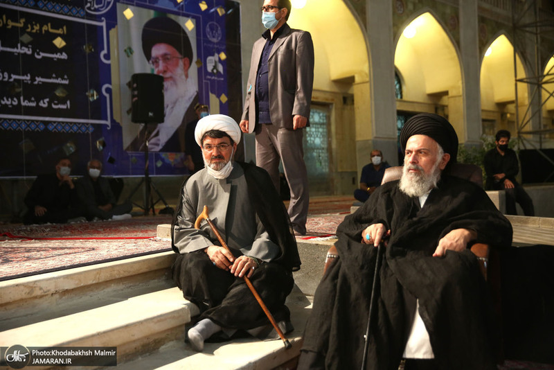عزاداری شب شام غریبان حسینی(ع) در حرم مطهر امام خمینی (س)