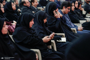 تجدید میثاق رئیس سازمان بهزیستی و جمعی از توان یابان با آرمان های حضرت امام خمینی (س)